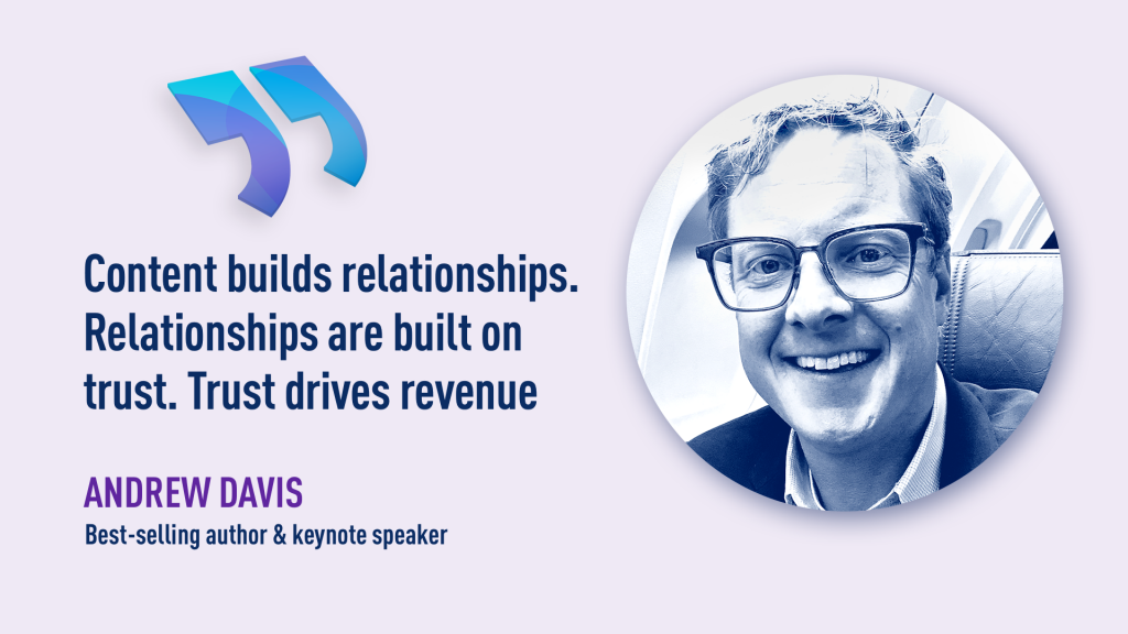 Content builds relationship