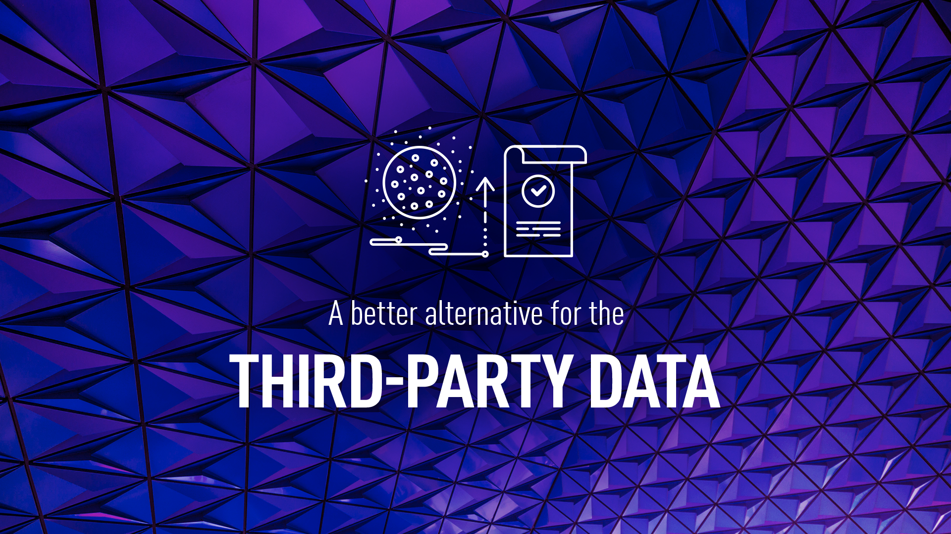 What can be better than using third-party data?